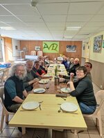 Le repas des bénévoles